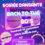Soirée dansante - Back to the 80's