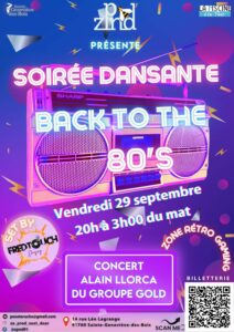 Soirée dansante - Back to the 80's