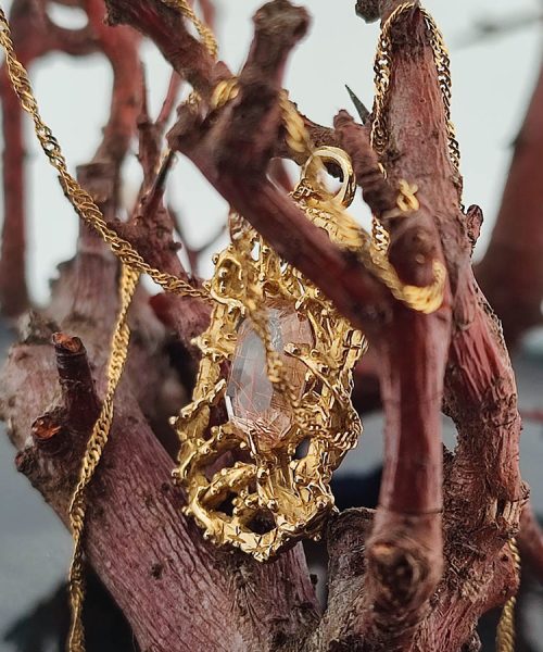 CROISSANCE DORE QUARTZ RUT 2